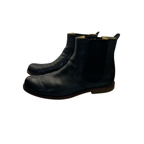 UGG Stevenson Chelsea Boots Mens 11.5 Black Leather Slip On Ankle Dress Casual main image 3